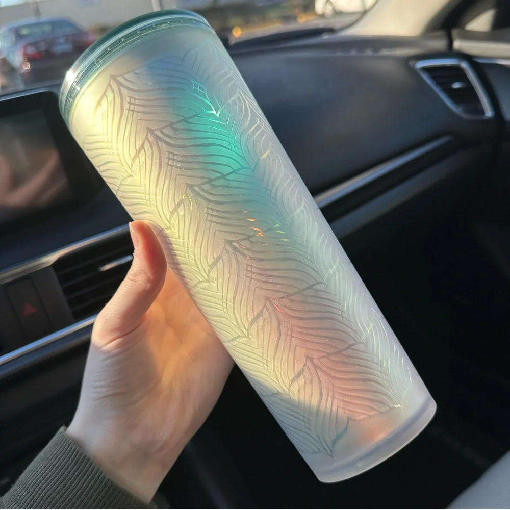 Starbucks 50th Anniversary Limited Edition Tumbler Frosted Iridescent Mermaid